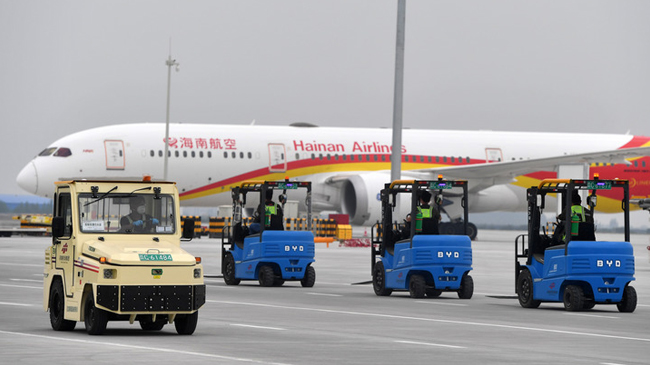 郑州机场北货运区开始试运营